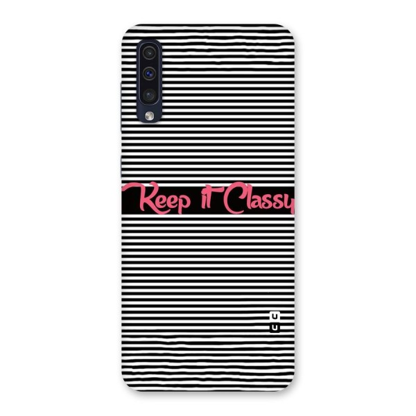 Keep It Classy Back Case for Galaxy A50