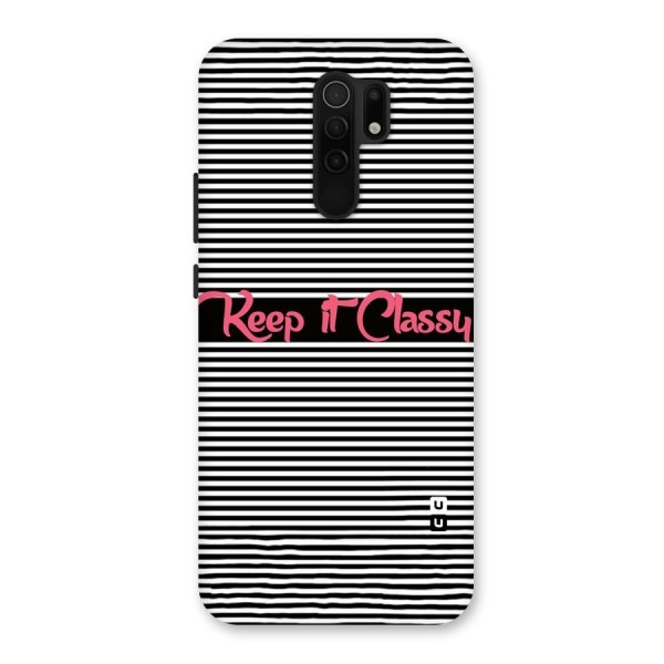 Keep It Classy Back Case for Redmi 9 Prime