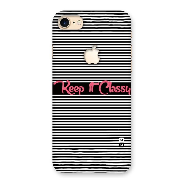 Keep It Classy Back Case for iPhone 7 Apple Cut