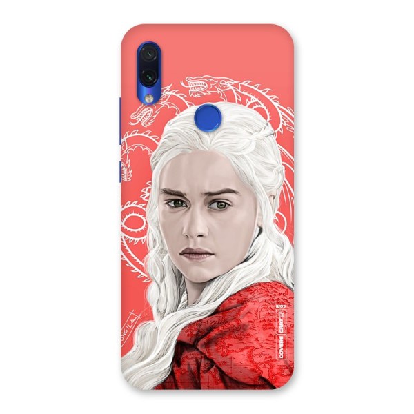 Khaleesi The Living Dragon Back Case for Redmi Note 7