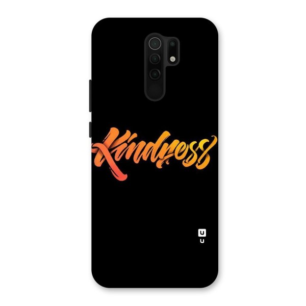 Kindness Back Case for Redmi 9 Prime