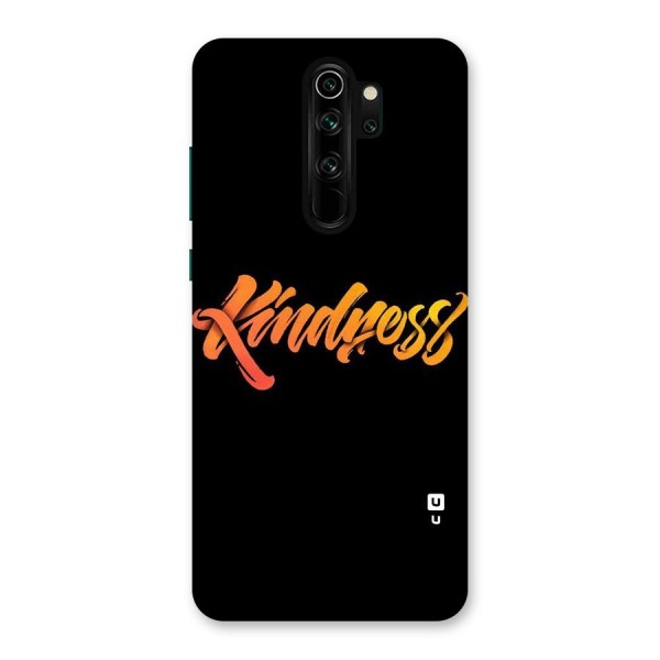 Kindness Back Case for Redmi Note 8 Pro