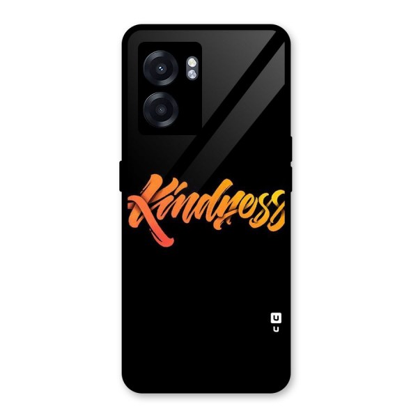 Kindness Glass Back Case for Oppo K10 (5G)