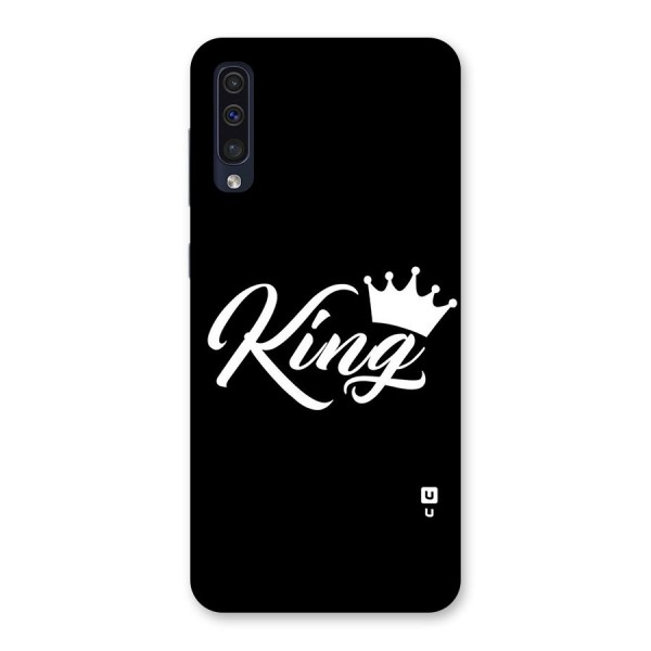 King Crown Typography Back Case for Galaxy A50s