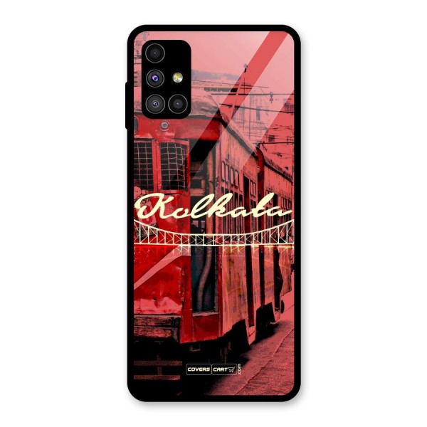 Kolkata Citystyle Glass Back Case for Galaxy M51