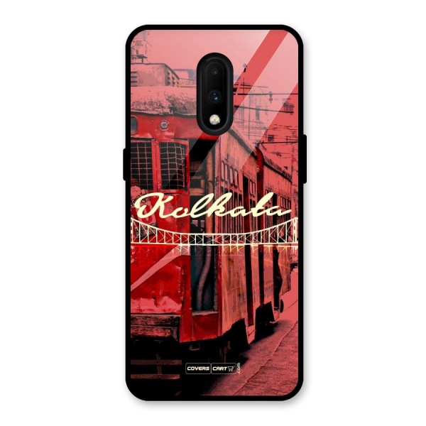 Kolkata Citystyle Glass Back Case for OnePlus 7