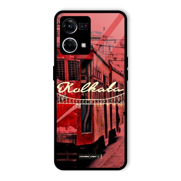 Kolkata Citystyle Glass Back Case for Oppo F21s Pro 4G