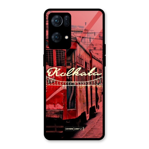 Kolkata Citystyle Glass Back Case for Oppo Reno7 Pro 5G