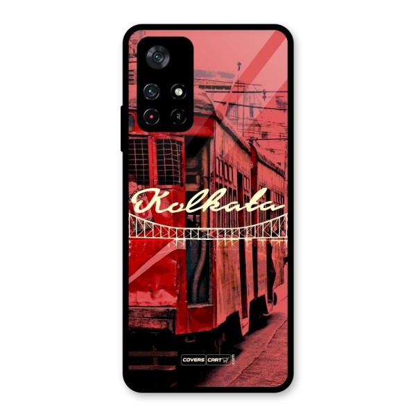 Kolkata Citystyle Glass Back Case for Poco M4 Pro 5G