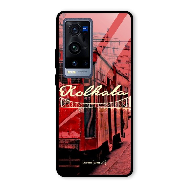 Kolkata Citystyle Glass Back Case for Vivo X60 Pro Plus