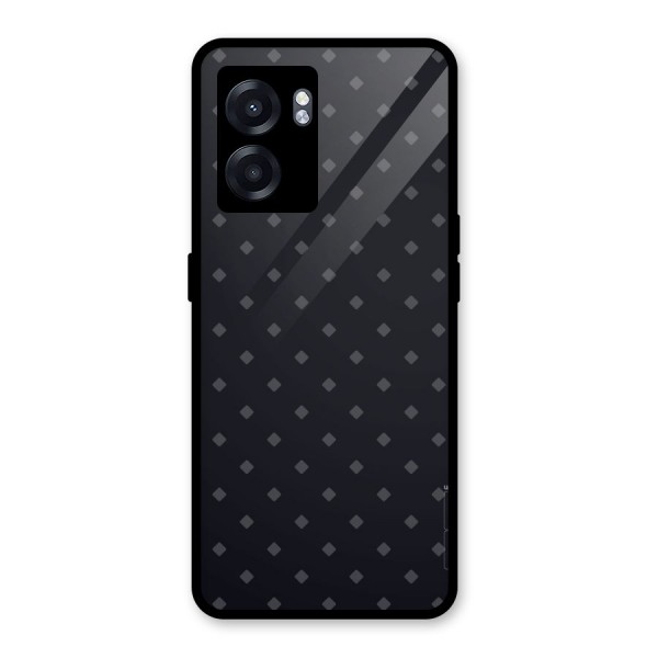 Lavish Diamond Pattern Glass Back Case for Oppo K10 (5G)