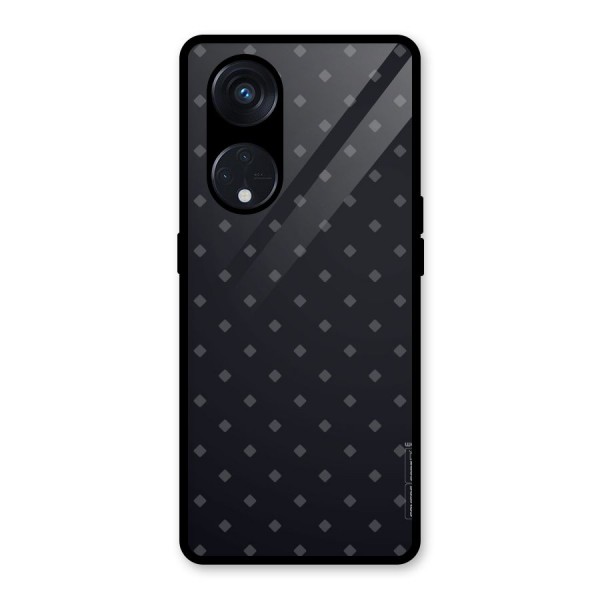 Lavish Diamond Pattern Glass Back Case for Reno8 T 5G