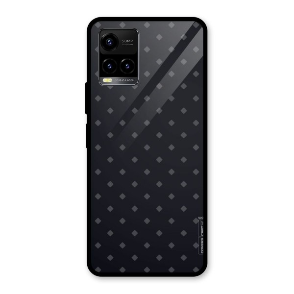 Lavish Diamond Pattern Glass Back Case for Vivo Y21 2021