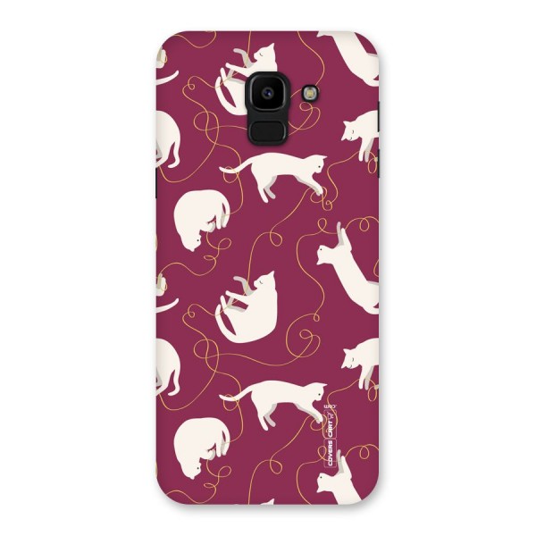 Lazy Kitty Back Case for Galaxy J6