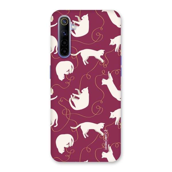 Lazy Kitty Back Case for Realme 6