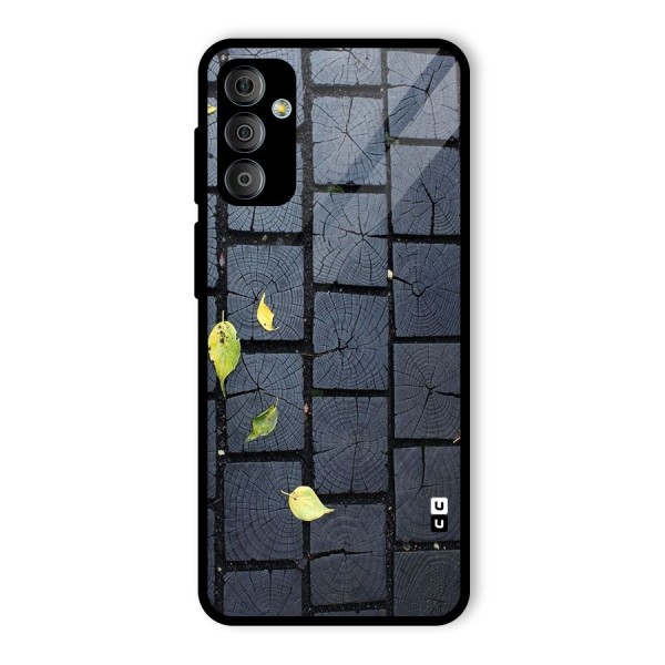 Leaf On Floor Glass Back Case for Galaxy F23