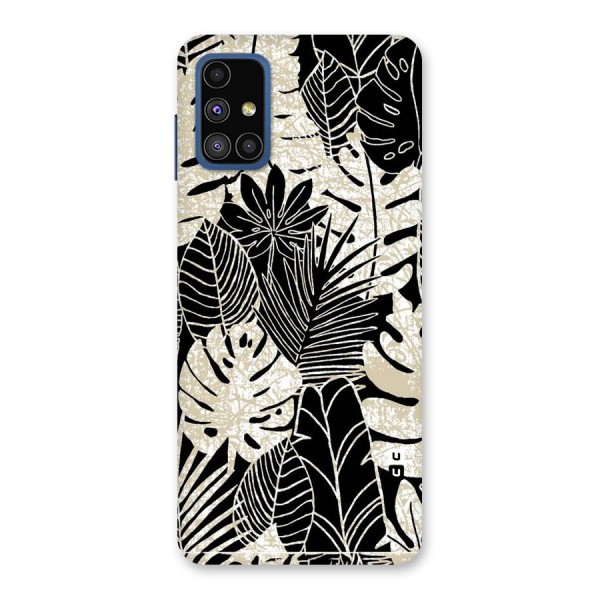 Leaf Pattern Back Case for Galaxy M51