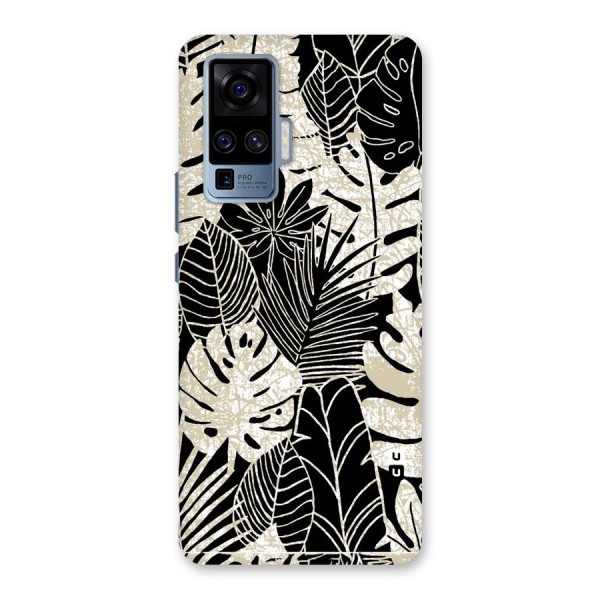 Leaf Pattern Back Case for Vivo X50 Pro