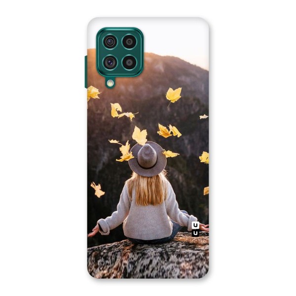 Leaf Rain Sunset Back Case for Galaxy F62