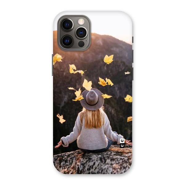 Leaf Rain Sunset Back Case for iPhone 12 Pro