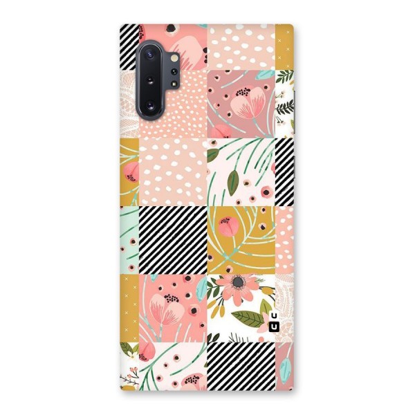 Leaf Stripe Polka Back Case for Galaxy Note 10 Plus