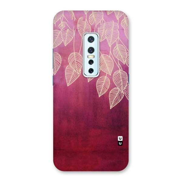 Leafy Outline Back Case for Vivo V17 Pro