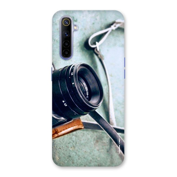 Leather Camera Lens Back Case for Realme 6