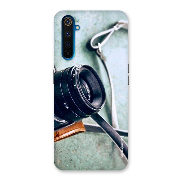 Leather Camera Lens Back Case for Realme 6 Pro