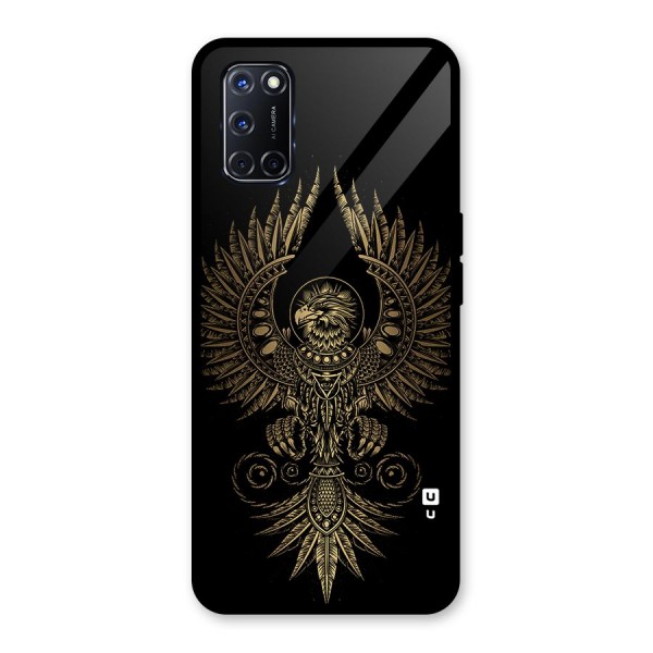 Legendary Phoenix Glass Back Case for Oppo A52