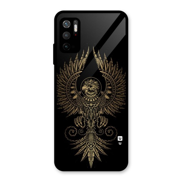 Legendary Phoenix Glass Back Case for Poco M3 Pro 5G