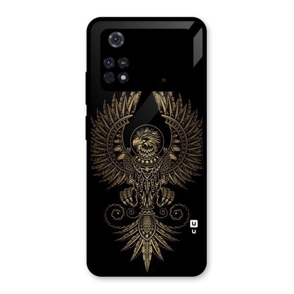 Legendary Phoenix Glass Back Case for Poco M4 Pro 4G