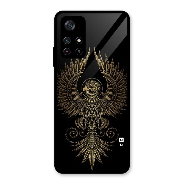 Legendary Phoenix Glass Back Case for Poco M4 Pro 5G