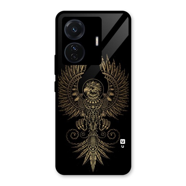 Legendary Phoenix Glass Back Case for Vivo T1 Pro