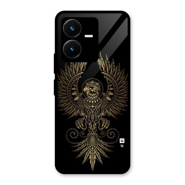 Legendary Phoenix Glass Back Case for Vivo Y22