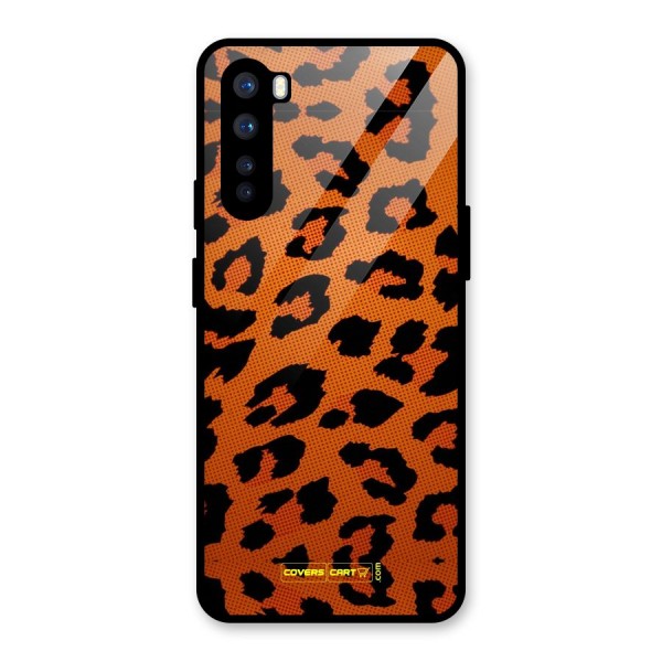 Leopard Glass Back Case for OnePlus Nord