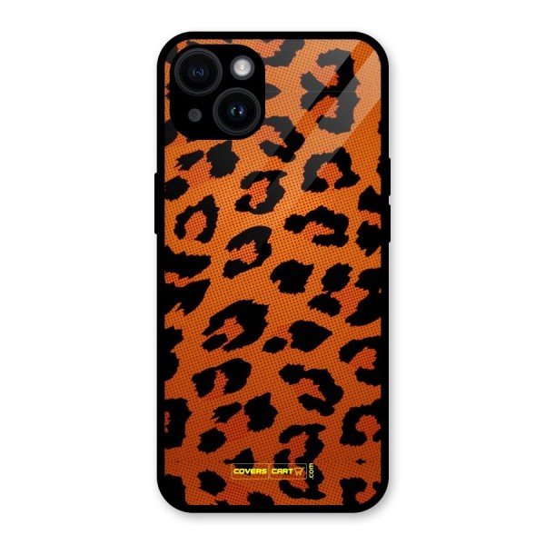 Leopard Glass Back Case for iPhone 14