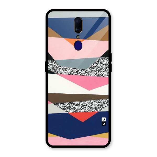 Lethal Abstract Glass Back Case for Oppo F11