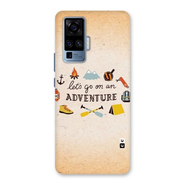 Lets Adventure Life Back Case for Vivo X50 Pro