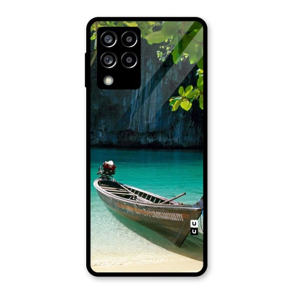Lets Cross Over Glass Back Case for Galaxy M53 5G