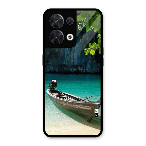 Lets Cross Over Glass Back Case for Oppo Reno8 5G