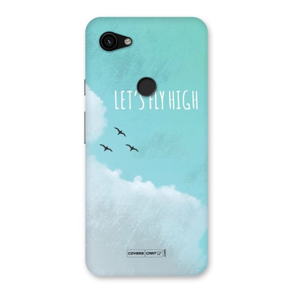 Lets Fly High Back Case for Google Pixel 3a XL