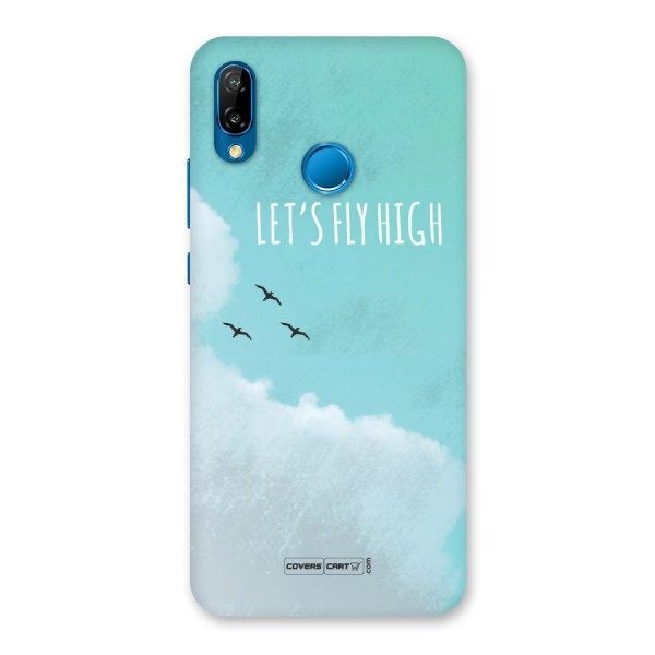 Lets Fly High Back Case for Huawei P20 Lite