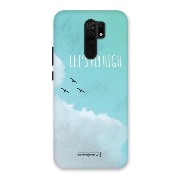 Lets Fly High Back Case for Redmi 9 Prime