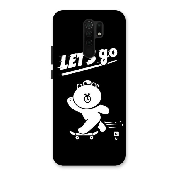 Lets Go Art Back Case for Redmi 9 Prime