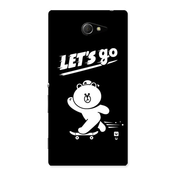 Lets Go Art Back Case for Sony Xperia M2