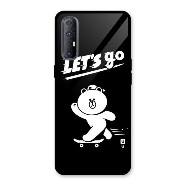 Lets Go Art Glass Back Case for Oppo Reno3 Pro