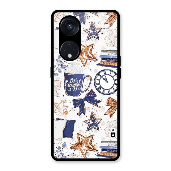 Lets Snuggle Glass Back Case for Reno8 T 5G