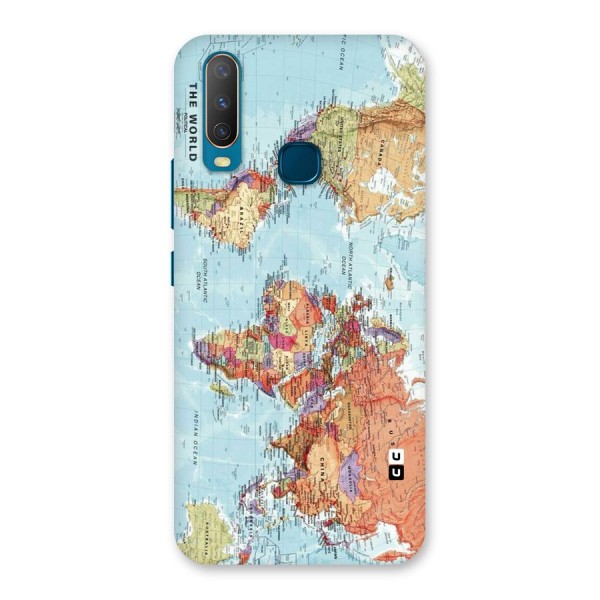 Lets Travel The World Back Case for Vivo Y12