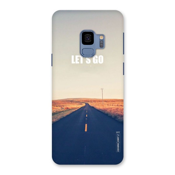 Lets Wander Back Case for Galaxy S9