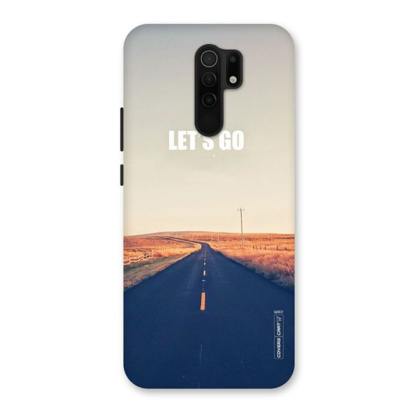 Lets Wander Back Case for Redmi 9 Prime